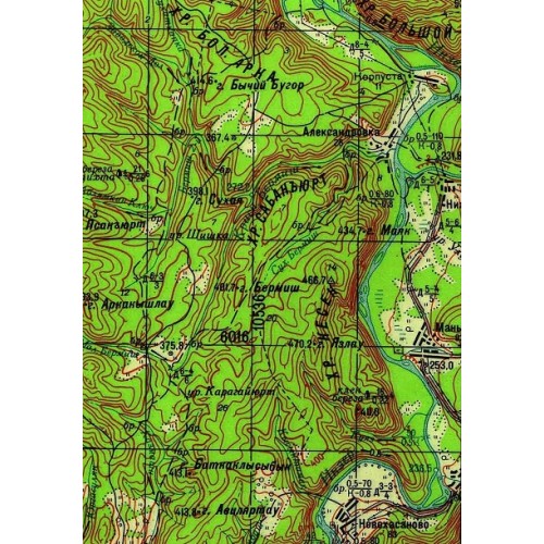  Пакет «Расширенный» с картами Генштаба