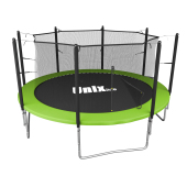 Каркасный батут Unix Line 10ft Simple (inside) 305х305х241 см зеленый