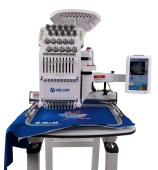 Профессиональная вышивальная машина VELLES VE 1001 360х240 с кепочными пяльцами